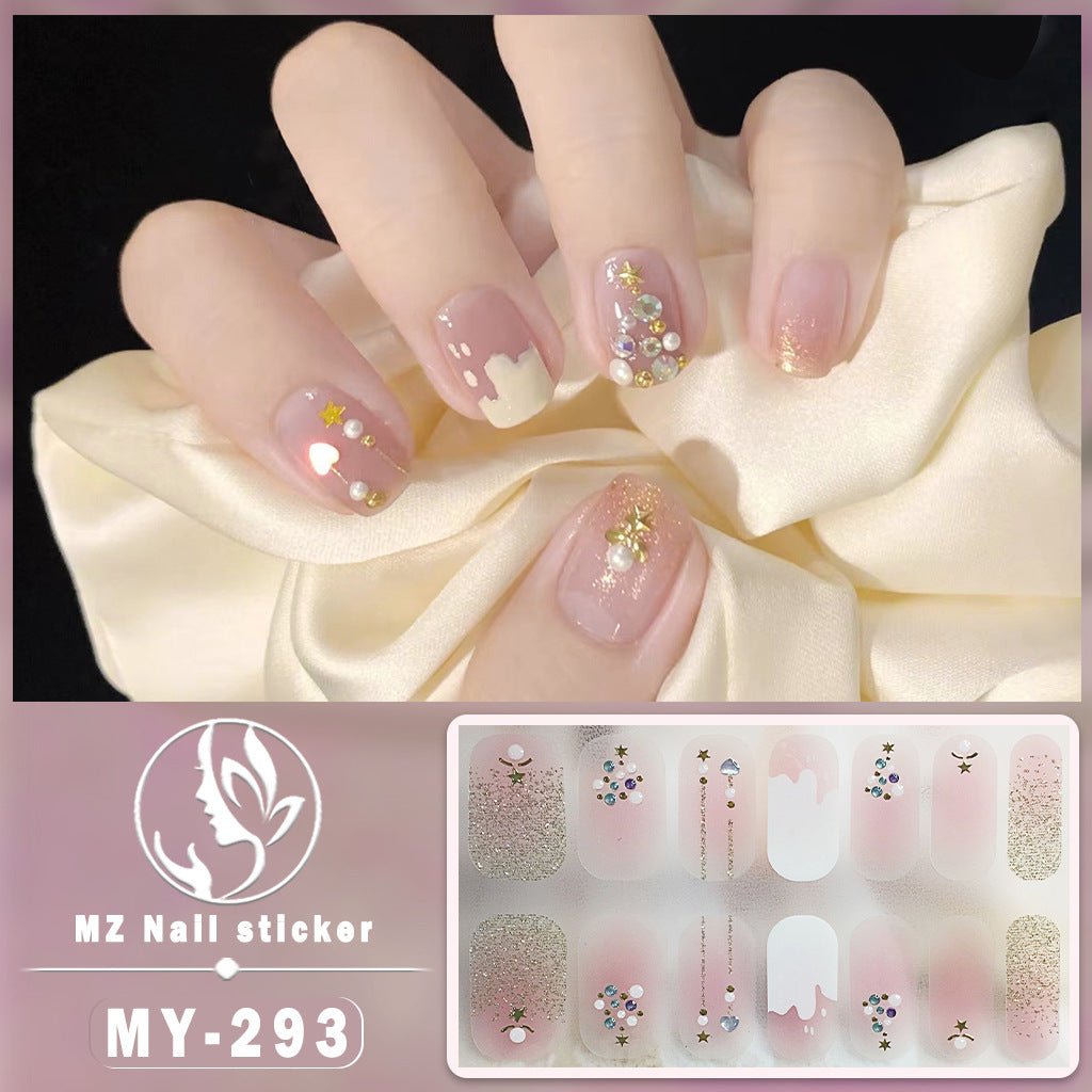 Wholesale MY Butterfly Baking Free Gel 5D Waterproof Diamond Like Nail Polish Stickers